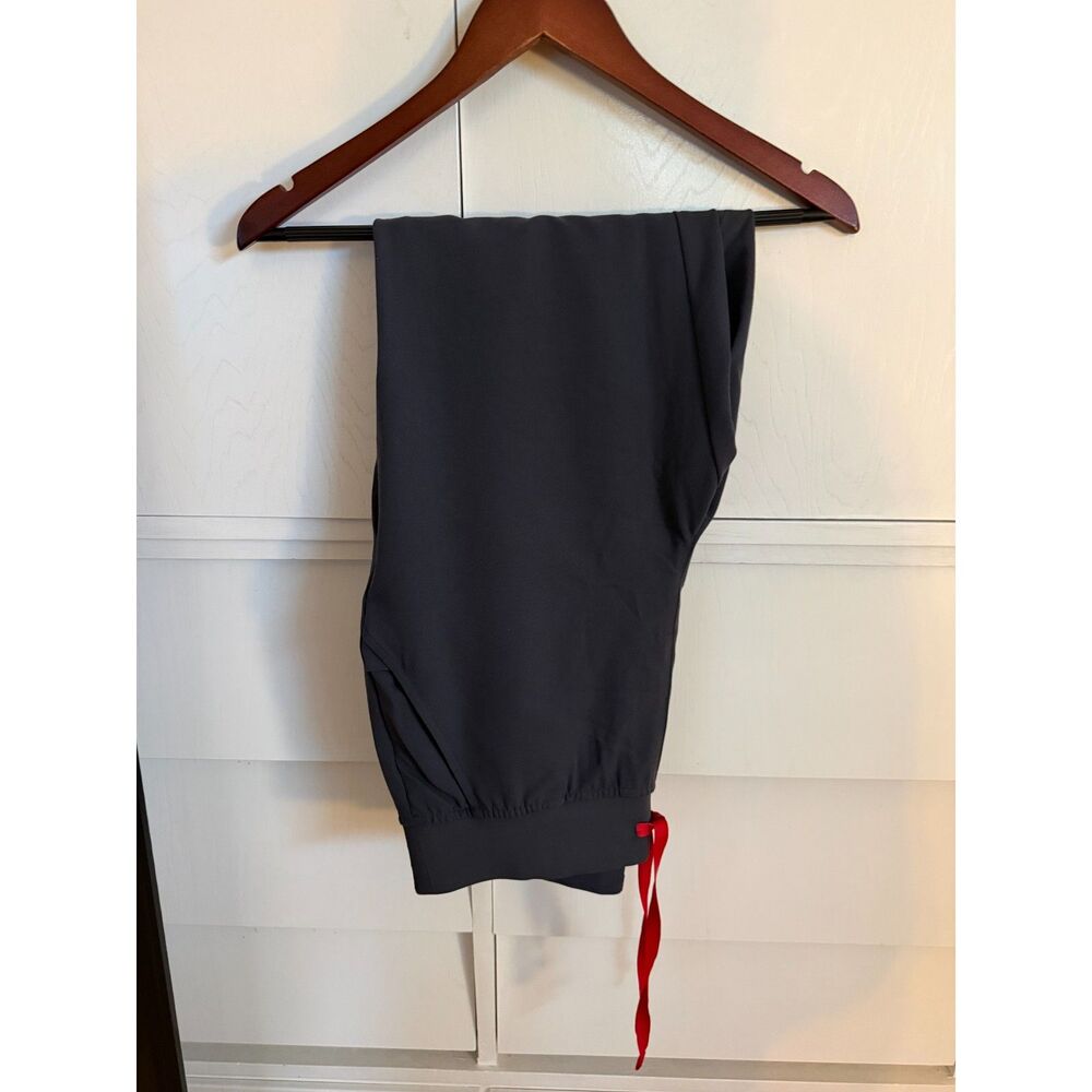 Charcoal FIGS Alva High Waisted Tapered Scrub Pant